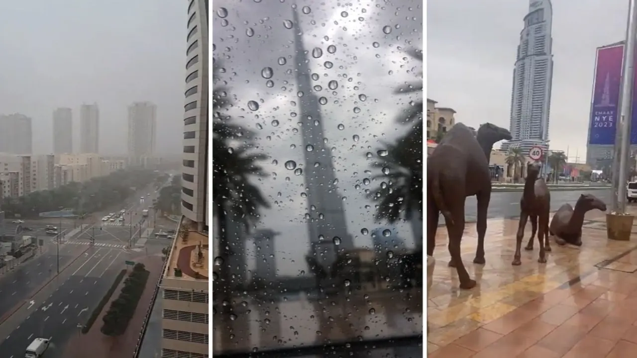 عاجل .. مركز الأرصاد يحذر السكان من أمطار غزيرة وعواصف رعدية في الإمارات